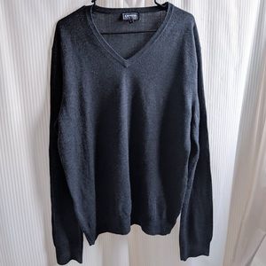 Express V Neck Pullover Sweater